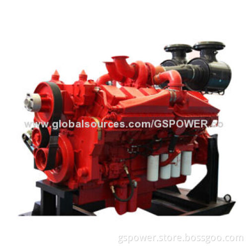 24V Electric Motor Starters, 4-cycle, 600 Vee, 12-cylinders, Marine Engine